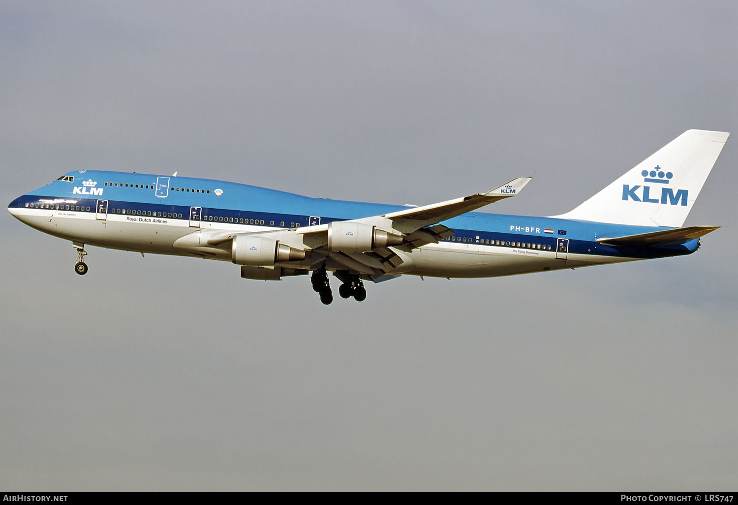 Aircraft Photo of PH-BFR | Boeing 747-406M | KLM - Royal Dutch Airlines | AirHistory.net #290481
