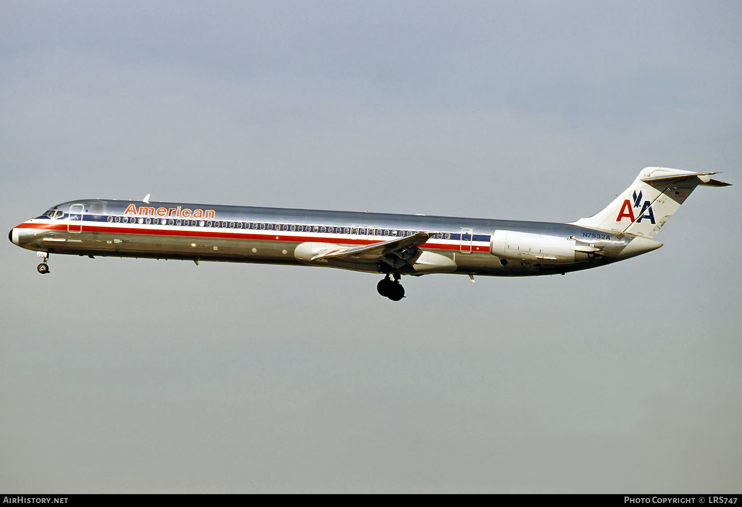 Aircraft Photo of N7532A | McDonnell Douglas MD-82 (DC-9-82) | American Airlines | AirHistory.net #290502
