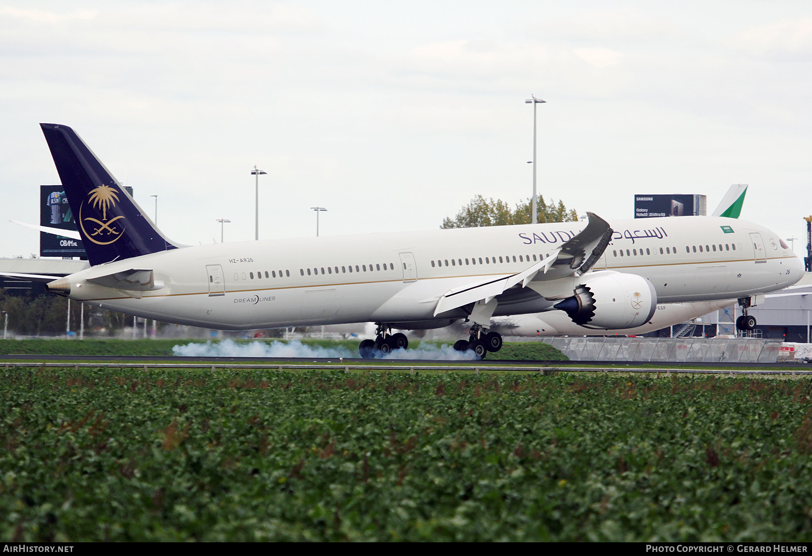 Aircraft Photo of HZ-AR26 | Boeing 787-10 Dreamliner | Saudia - Saudi Arabian Airlines | AirHistory.net #290506