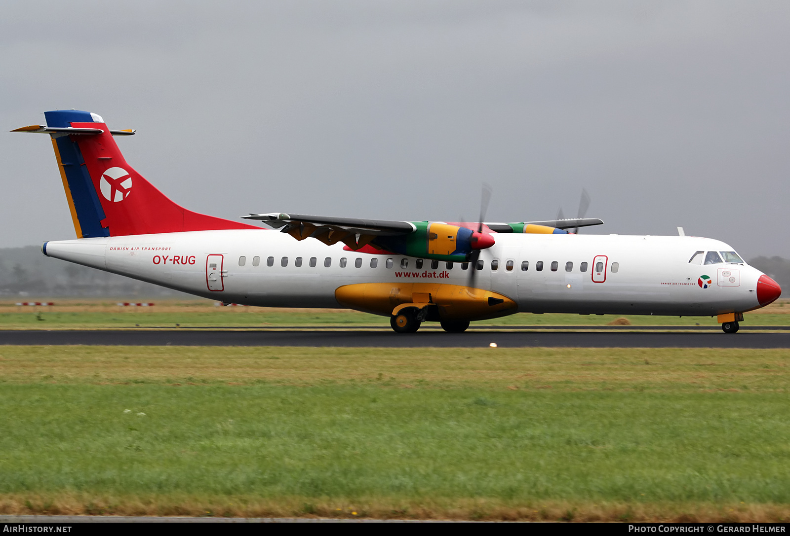 Aircraft Photo of OY-RUG | ATR ATR-72-202 | Danish Air Transport - DAT | AirHistory.net #290520