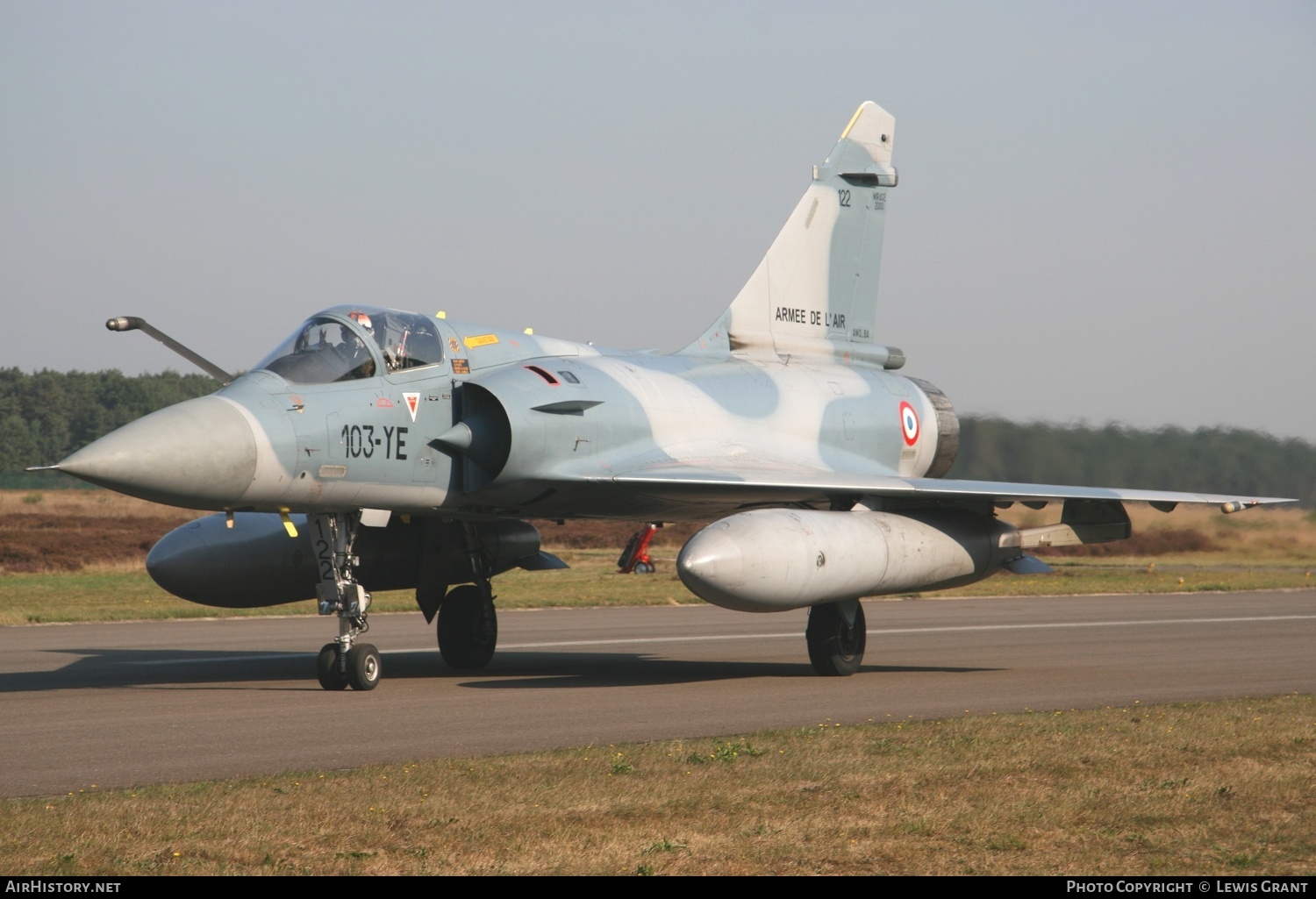 Aircraft Photo of 122 | Dassault Mirage 2000C | France - Air Force | AirHistory.net #290539