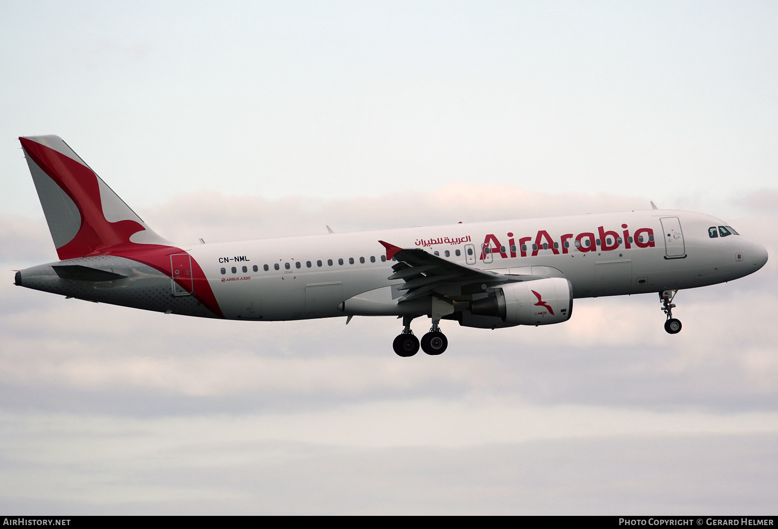 Aircraft Photo of CN-NML | Airbus A320-214 | Air Arabia | AirHistory.net #290541