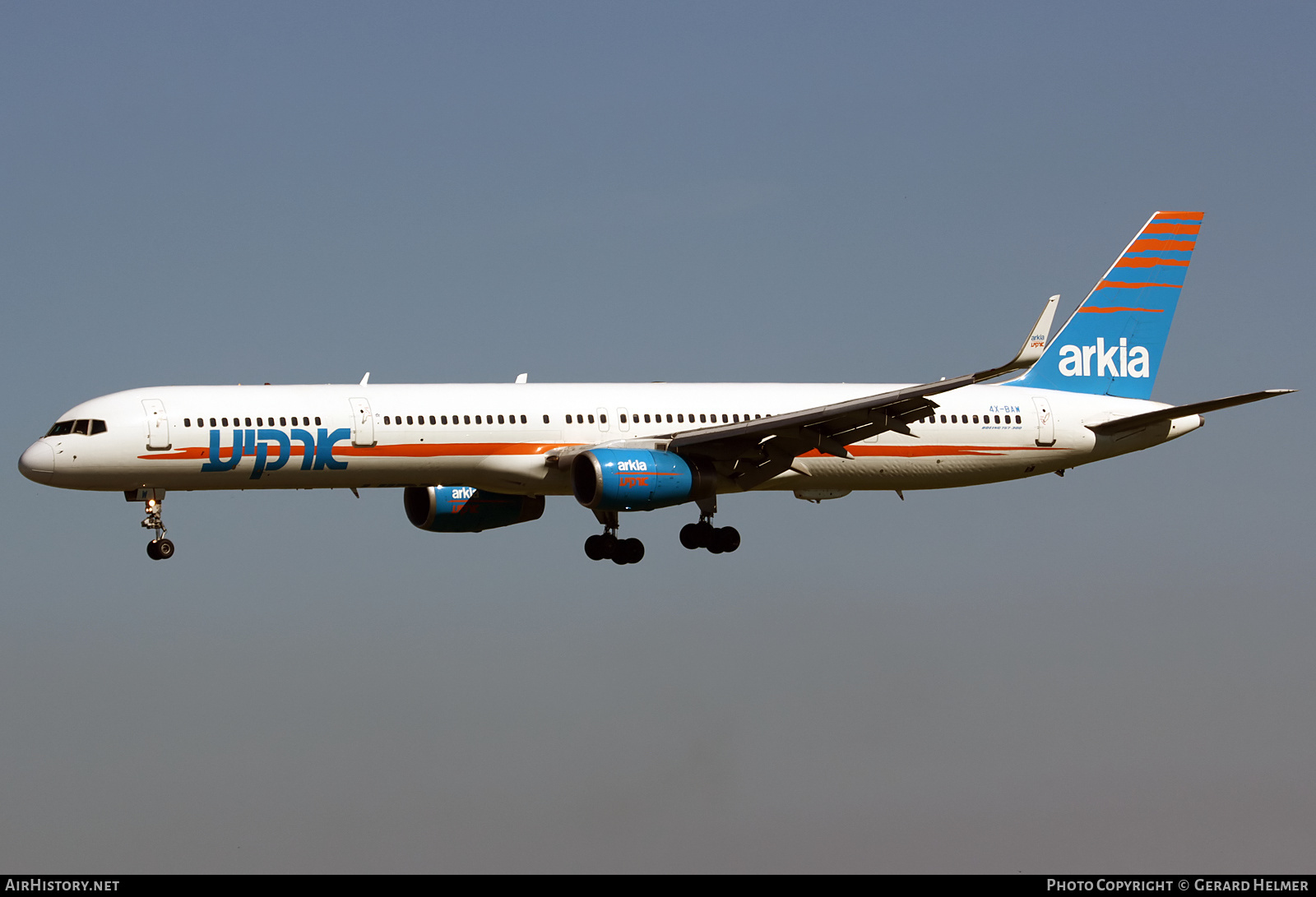 Aircraft Photo of 4X-BAW | Boeing 757-3E7 | Arkia Israeli Airlines | AirHistory.net #290549