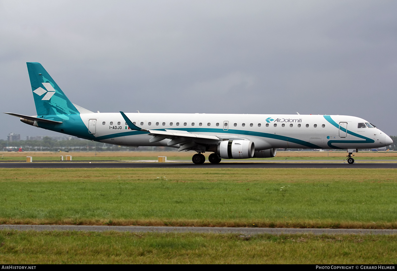 Aircraft Photo of I-ADJO | Embraer 195LR (ERJ-190-200LR) | Air Dolomiti | AirHistory.net #290572
