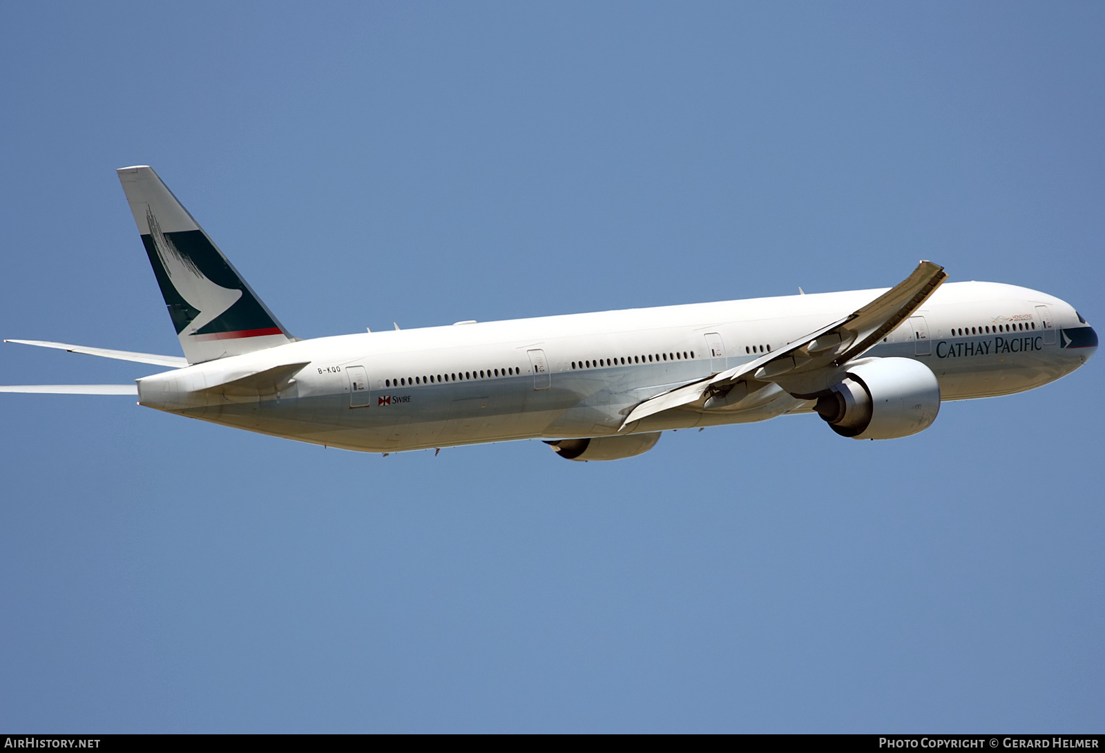 Aircraft Photo of B-KQO | Boeing 777-367/ER | Cathay Pacific Airways | AirHistory.net #290580
