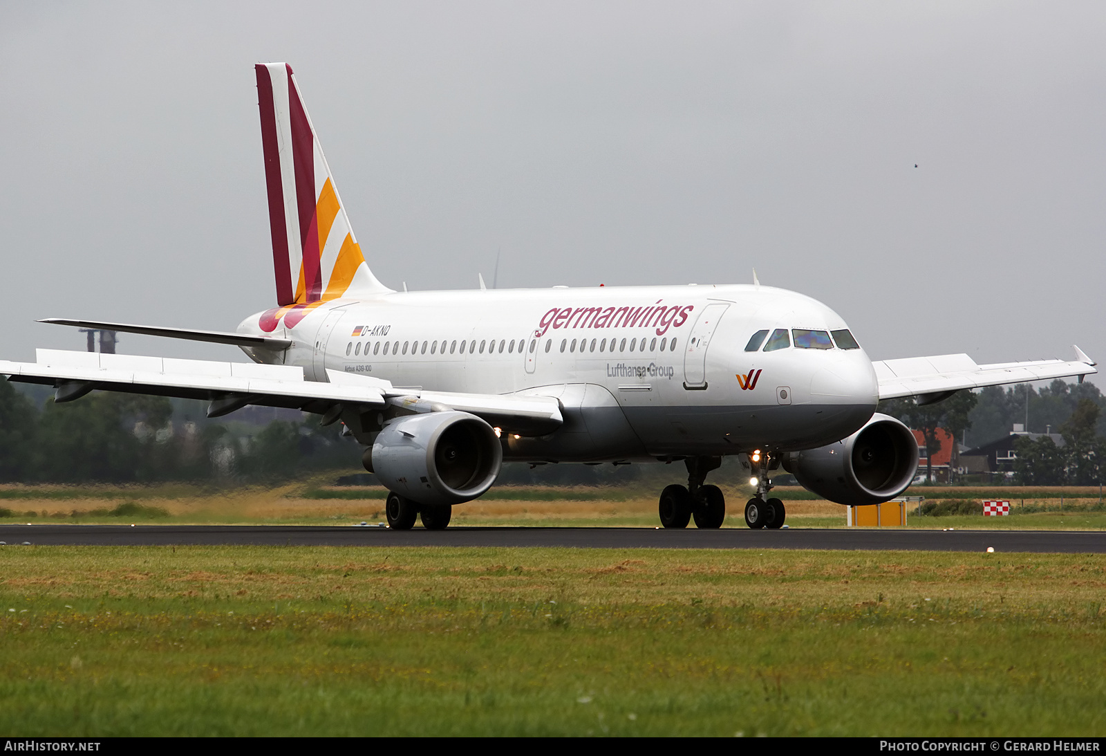 Aircraft Photo of D-AKNQ | Airbus A319-112 | Germanwings | AirHistory.net #290586