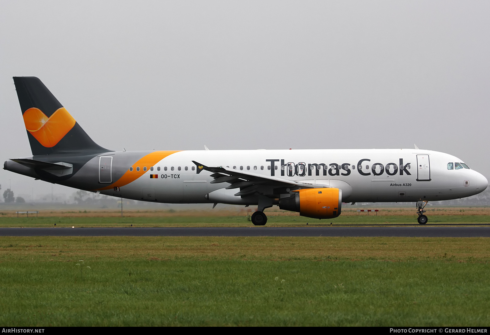 Aircraft Photo of OO-TCX | Airbus A320-212 | Thomas Cook Airlines | AirHistory.net #290591