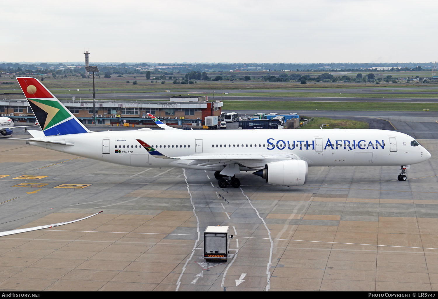 Aircraft Photo of ZS-SDF | Airbus A350-941 | South African Airways | AirHistory.net #290594