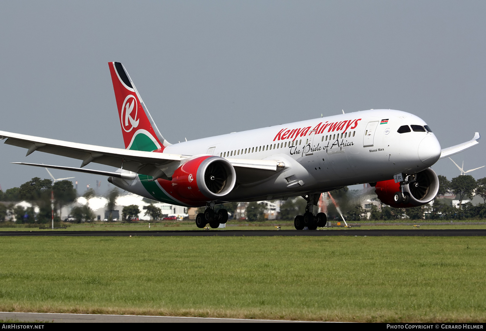 Aircraft Photo of 5Y-KZC | Boeing 787-8 Dreamliner | Kenya Airways | AirHistory.net #290624