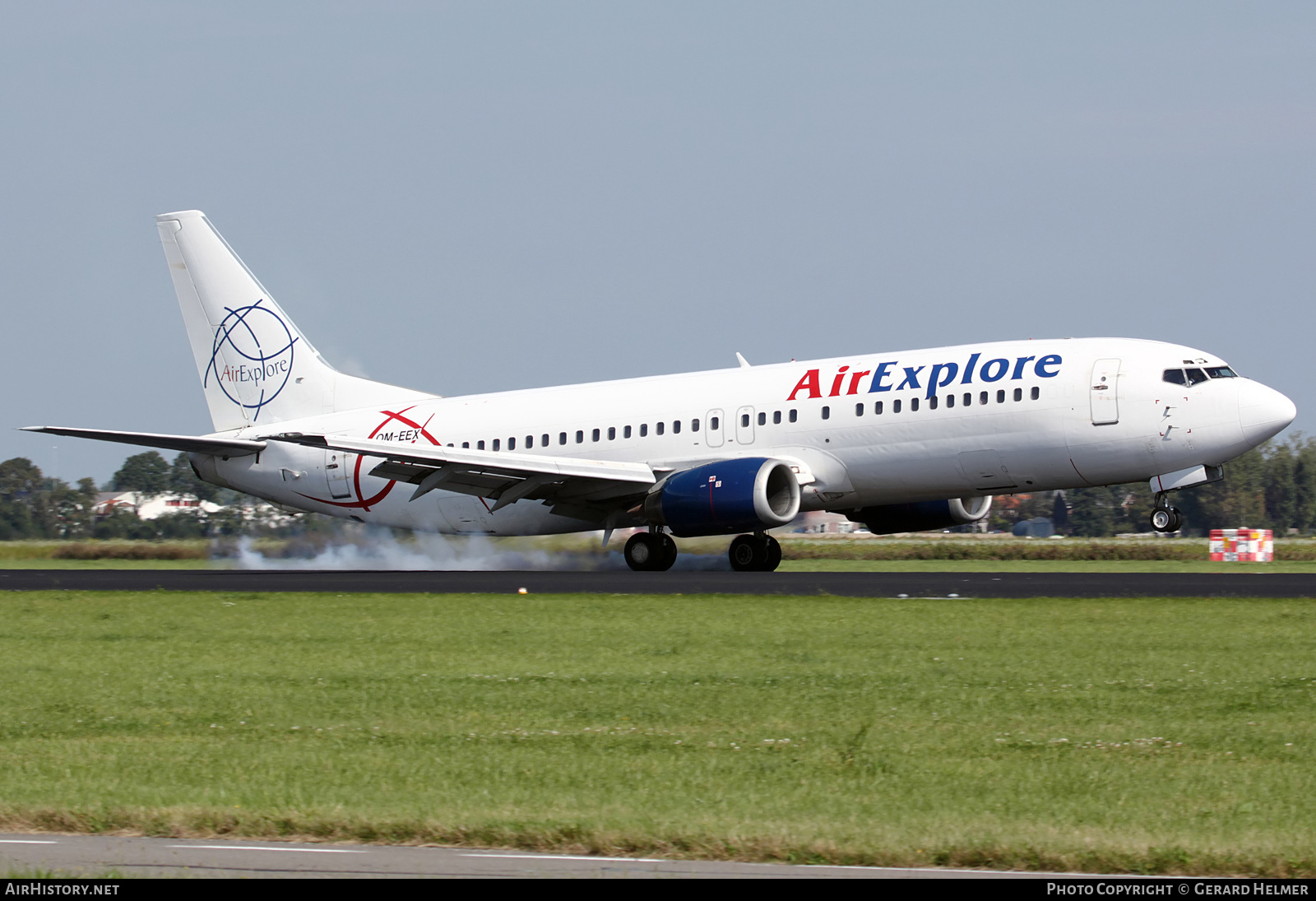 Aircraft Photo of OM-EEX | Boeing 737-4Q8 | AirExplore - Axe | AirHistory.net #290629