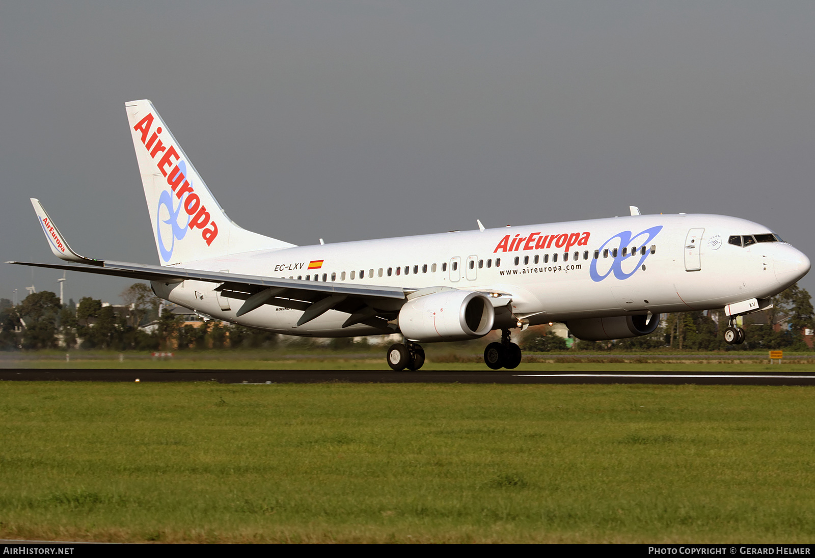 Aircraft Photo of EC-LXV | Boeing 737-85P | Air Europa | AirHistory.net #290630