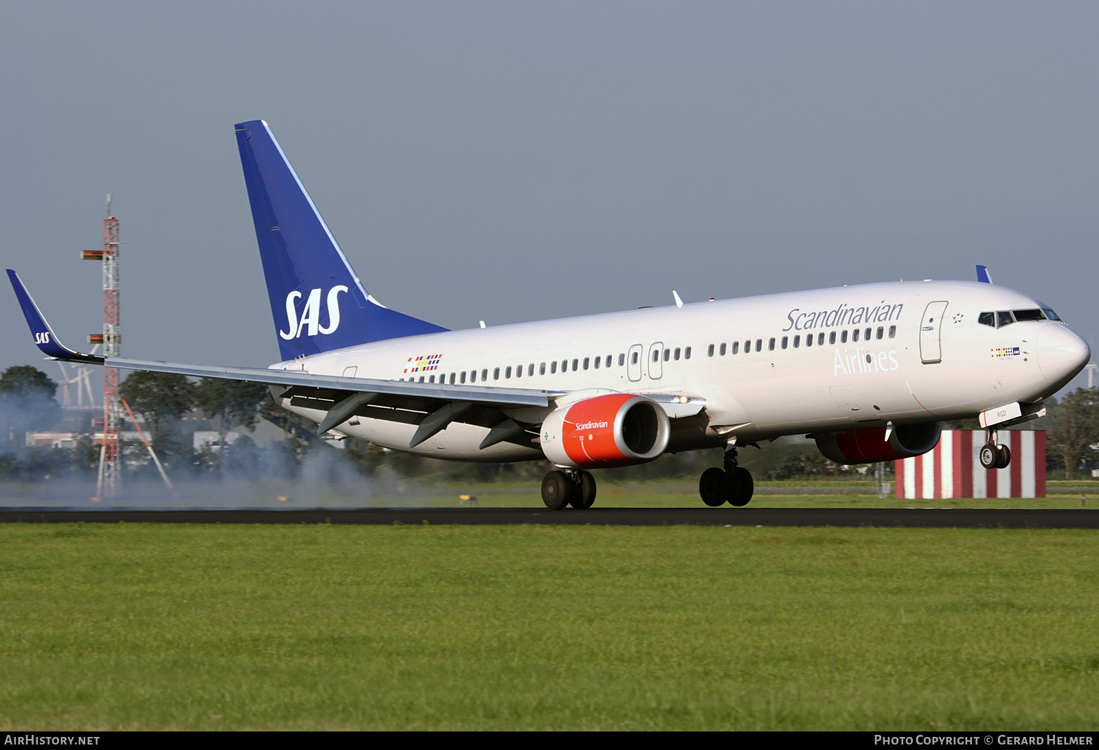 Aircraft Photo of LN-RGD | Boeing 737-86N | Scandinavian Airlines - SAS | AirHistory.net #290654