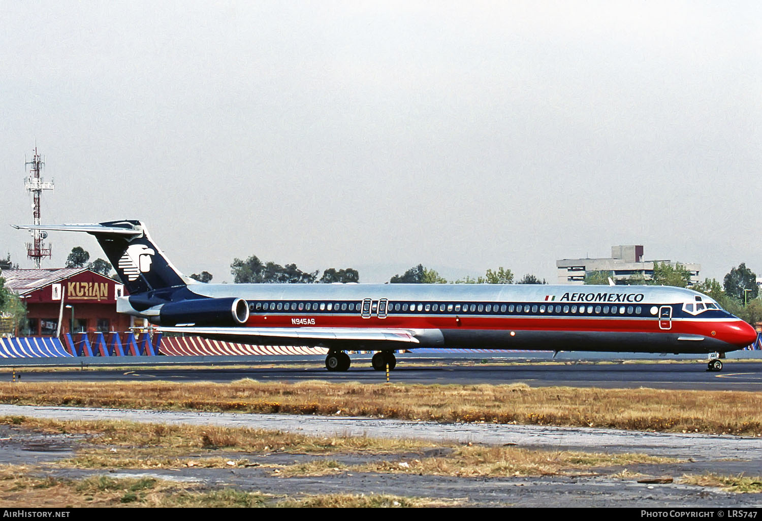 Aircraft Photo of N945AS | McDonnell Douglas MD-83 (DC-9-83) | AeroMéxico | AirHistory.net #290663