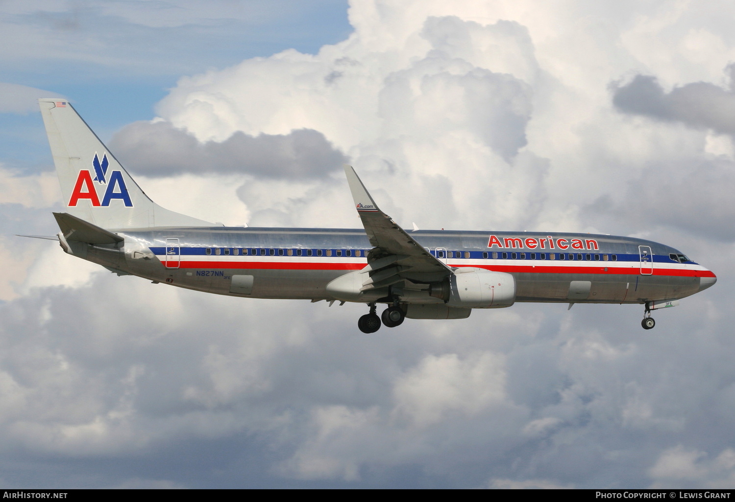Aircraft Photo of N827NN | Boeing 737-823 | American Airlines | AirHistory.net #290683