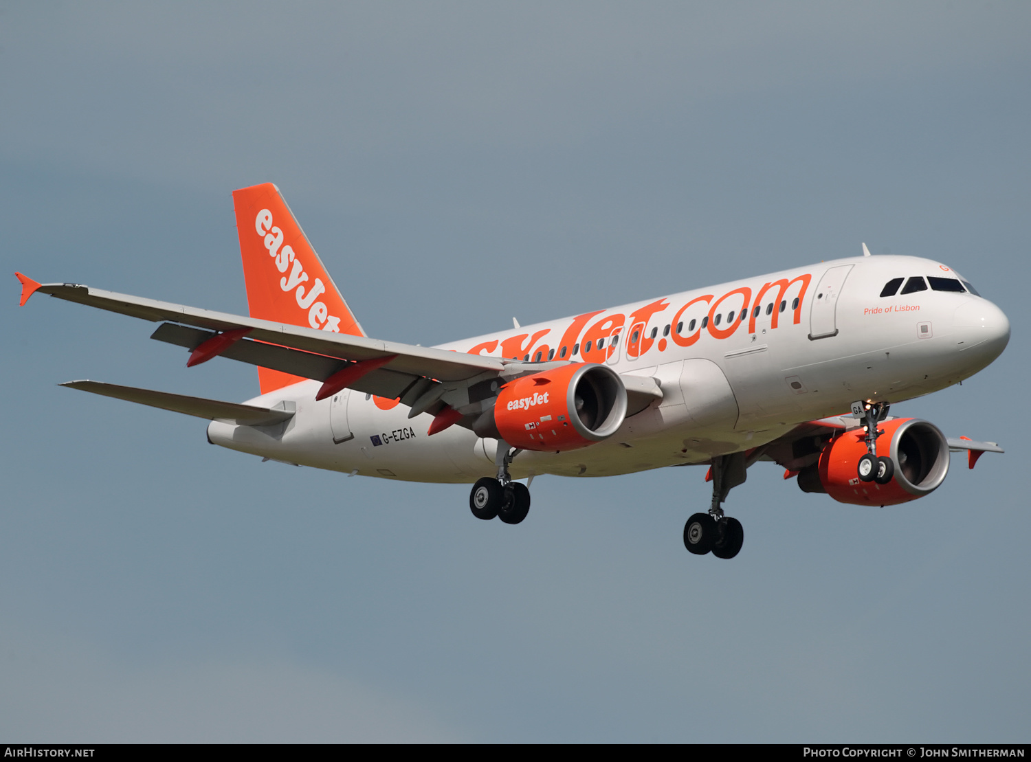 Aircraft Photo of G-EZGA | Airbus A319-111 | EasyJet | AirHistory.net #290706