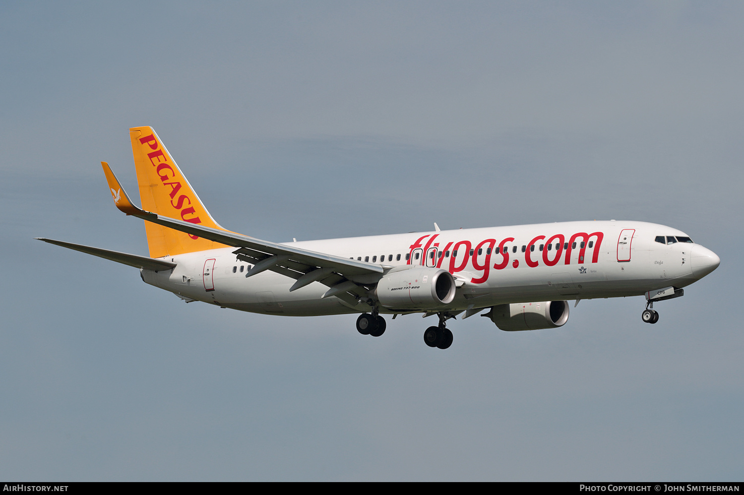 Aircraft Photo of TC-CPB | Boeing 737-82R | Pegasus Airlines | AirHistory.net #290716