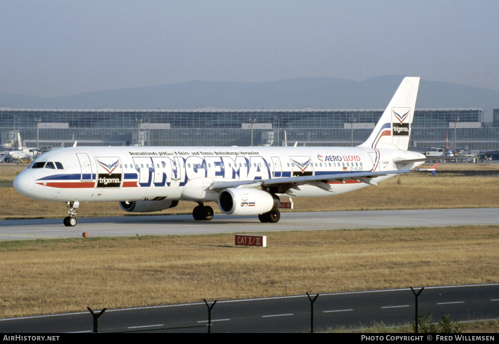 Aircraft Photo of D-ALAH | Airbus A321-231 | Aero Lloyd | AirHistory.net #290717