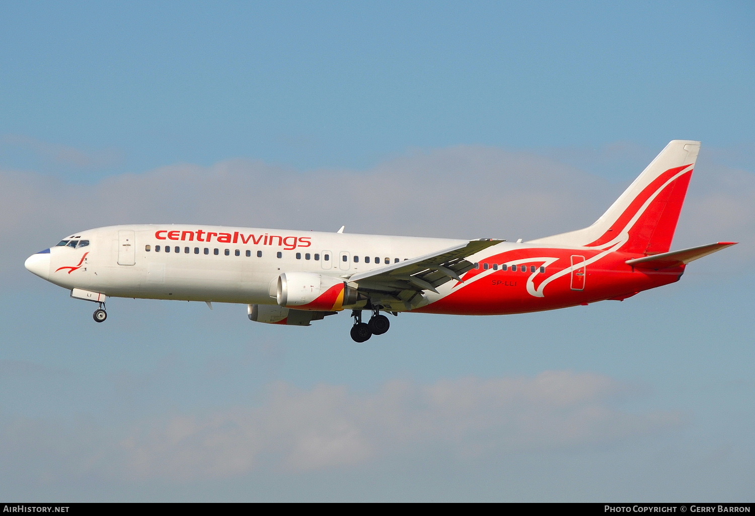 Aircraft Photo of SP-LLI | Boeing 737-4Q8 | Centralwings | AirHistory.net #290720