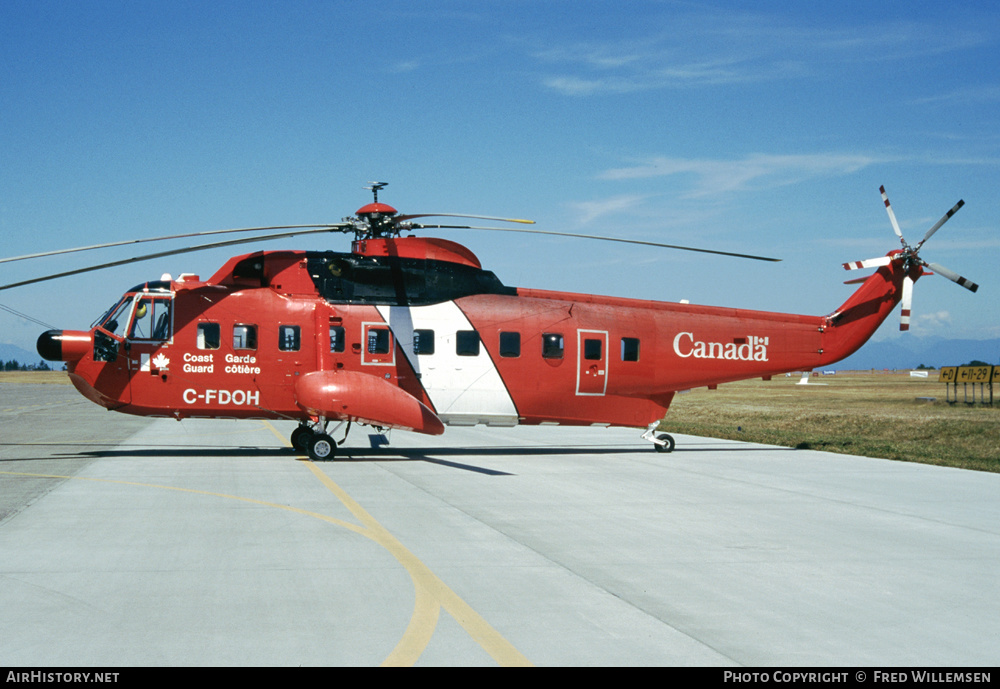 Aircraft Photo of C-FDOH | Sikorsky S-61N | Canadian Coast Guard | AirHistory.net #290723