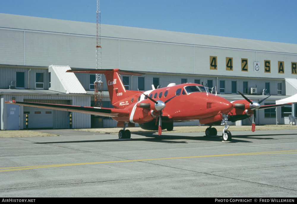 Aircraft Photo of C-GPCD | Beech 200 Super King Air | Fisheries and Oceans Canada | AirHistory.net #290730