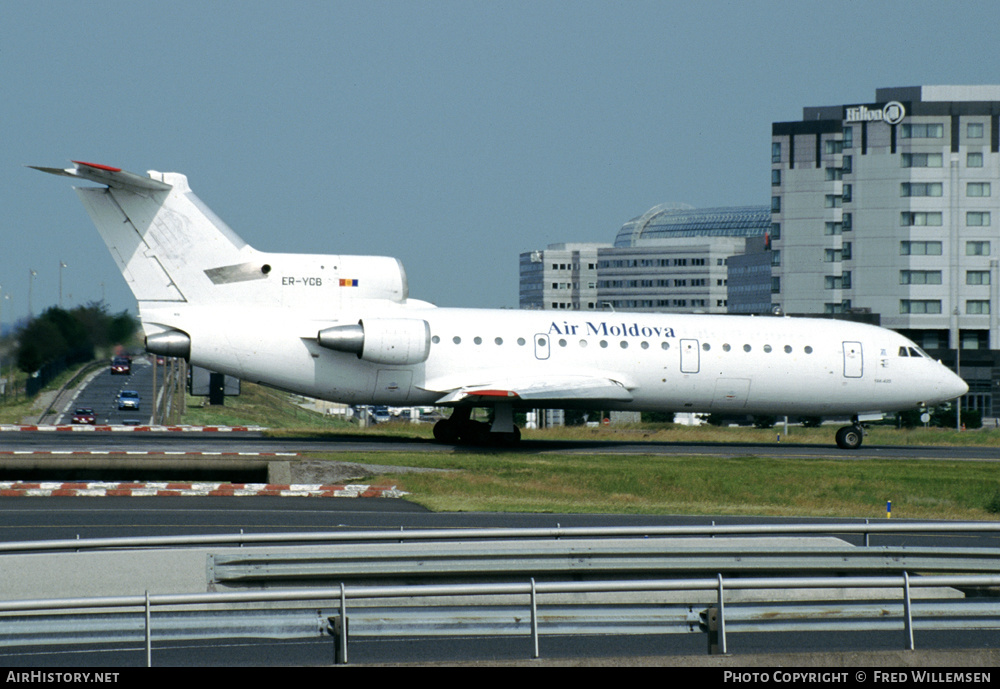 Aircraft Photo of ER-YCB | Yakovlev Yak-42D | Air Moldova International | AirHistory.net #290743