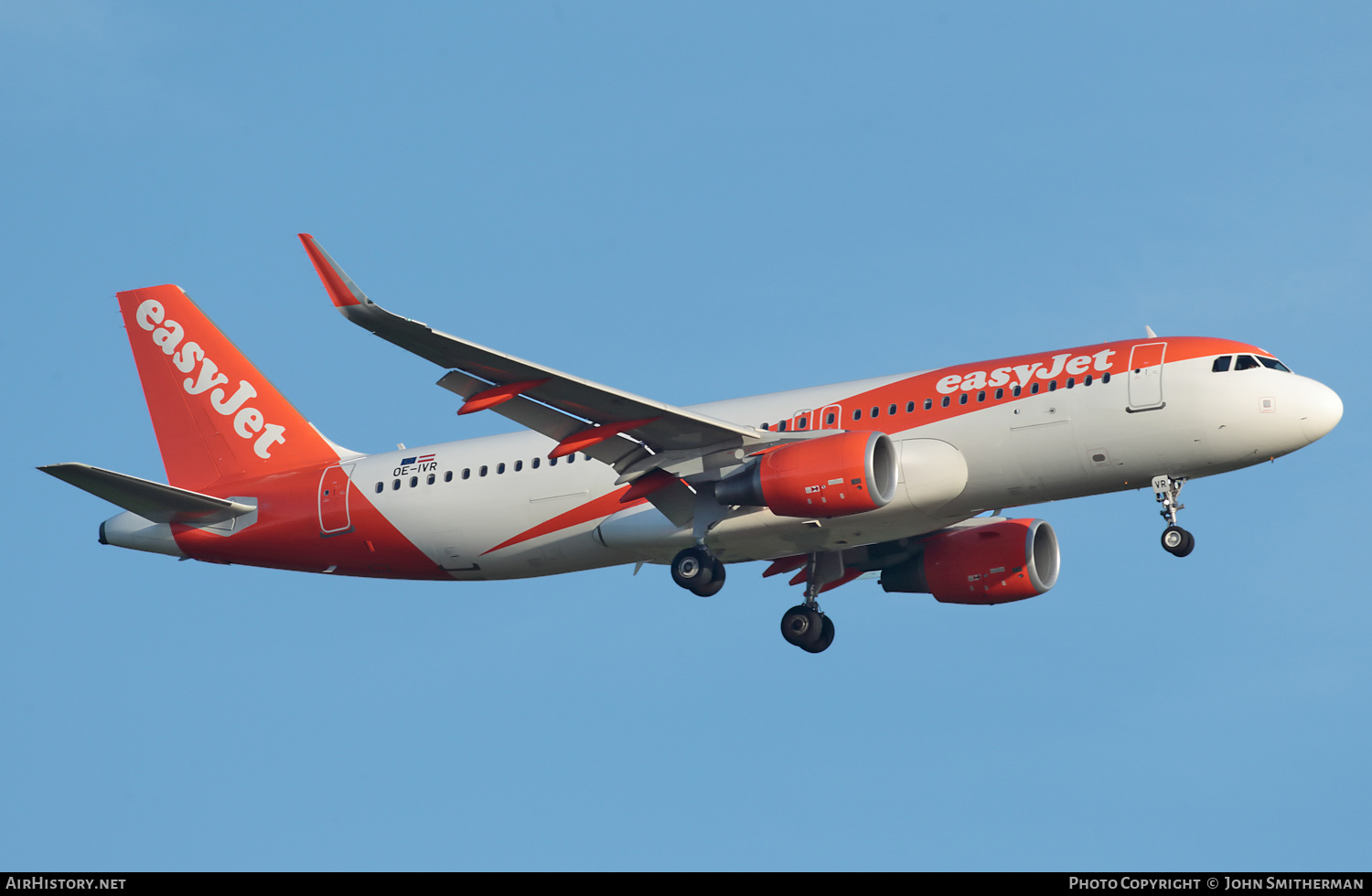 Aircraft Photo of OE-IVR | Airbus A320-214 | EasyJet | AirHistory.net #290746