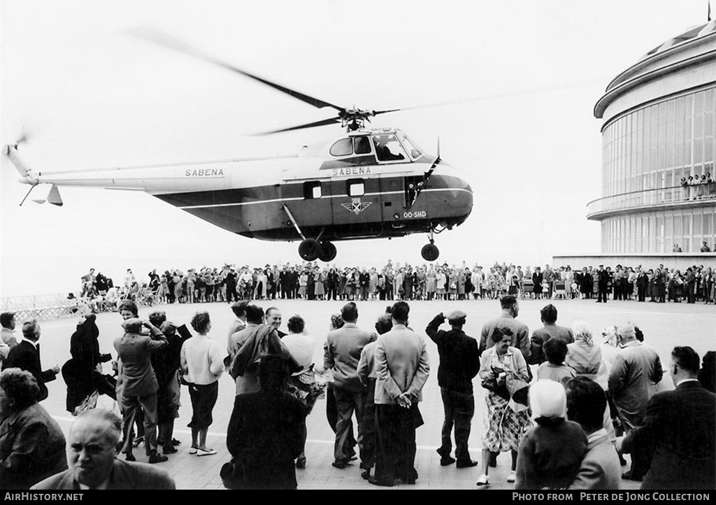 Aircraft Photo of OO-SHD | Sikorsky S-55 | Sabena | AirHistory.net #290795