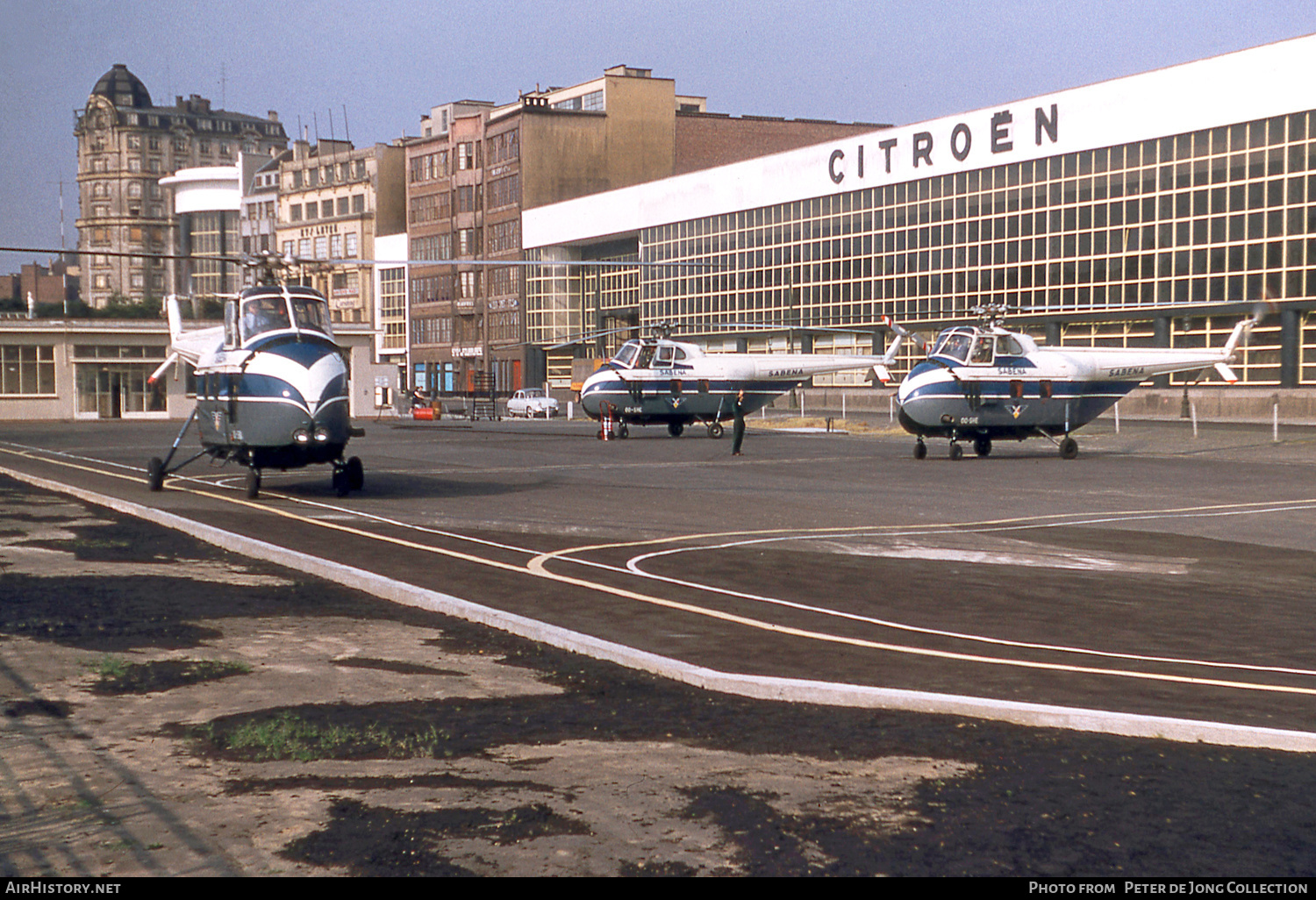 Aircraft Photo of OO-SHE | Sikorsky S-55 | Sabena | AirHistory.net #290799