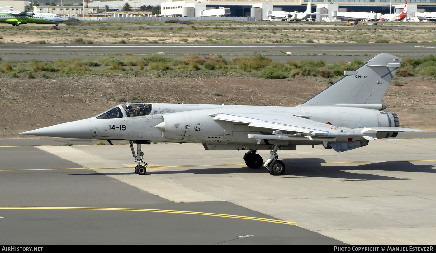 Aircraft Photo of C.14-37 | Dassault Mirage F1M | Spain - Air Force | AirHistory.net #290800