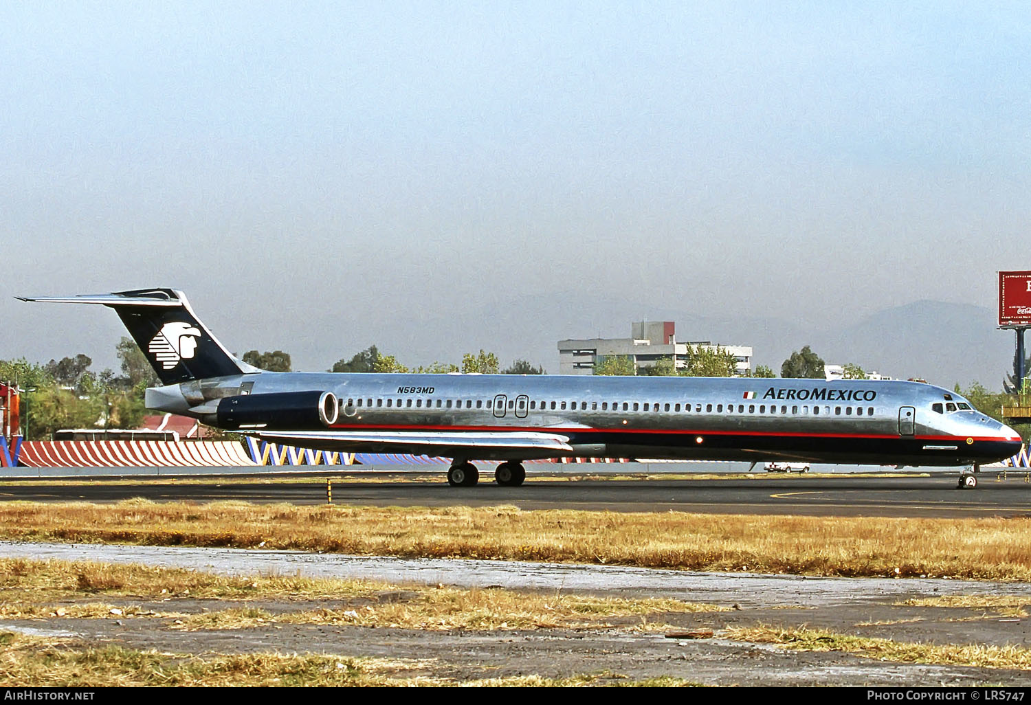 Aircraft Photo of N583MD | McDonnell Douglas MD-83 (DC-9-83) | AeroMéxico | AirHistory.net #290808