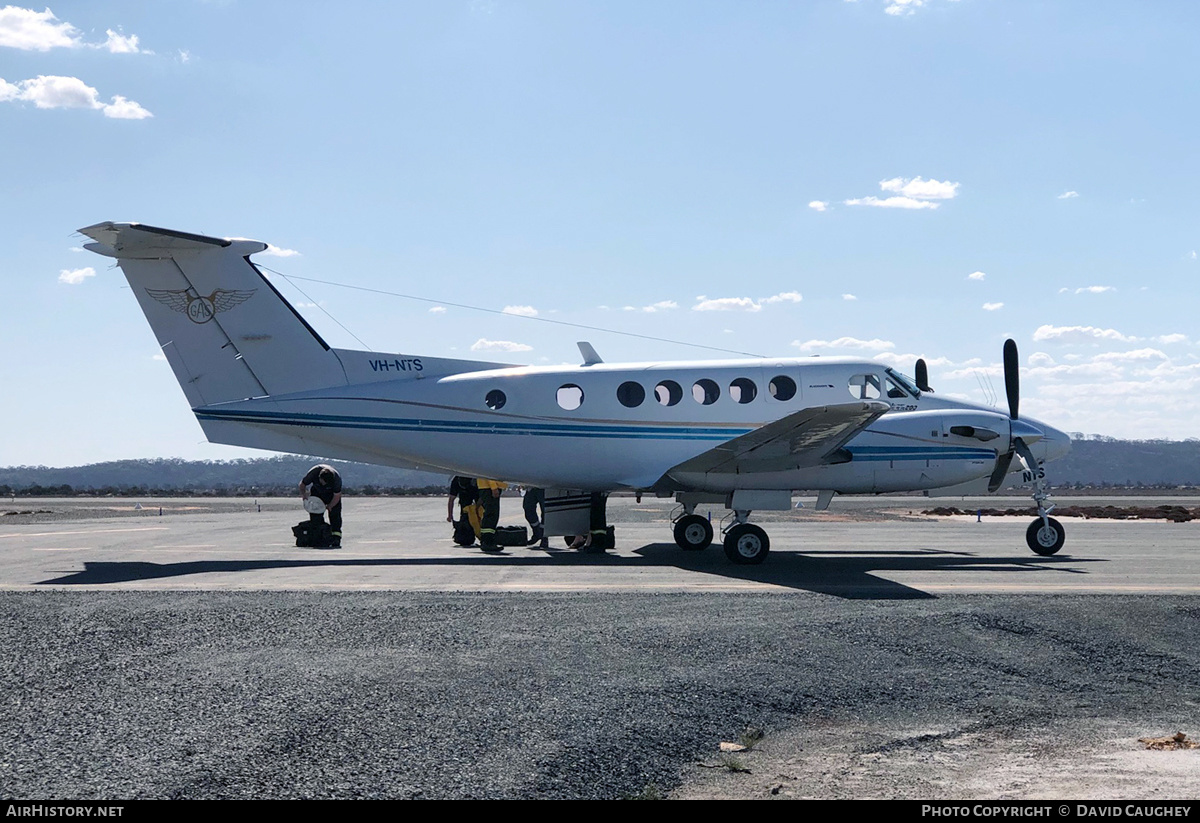 Aircraft Photo of VH-NTS | Beech 200C Super King Air | Goldfields Air Services - GAS | AirHistory.net #290813