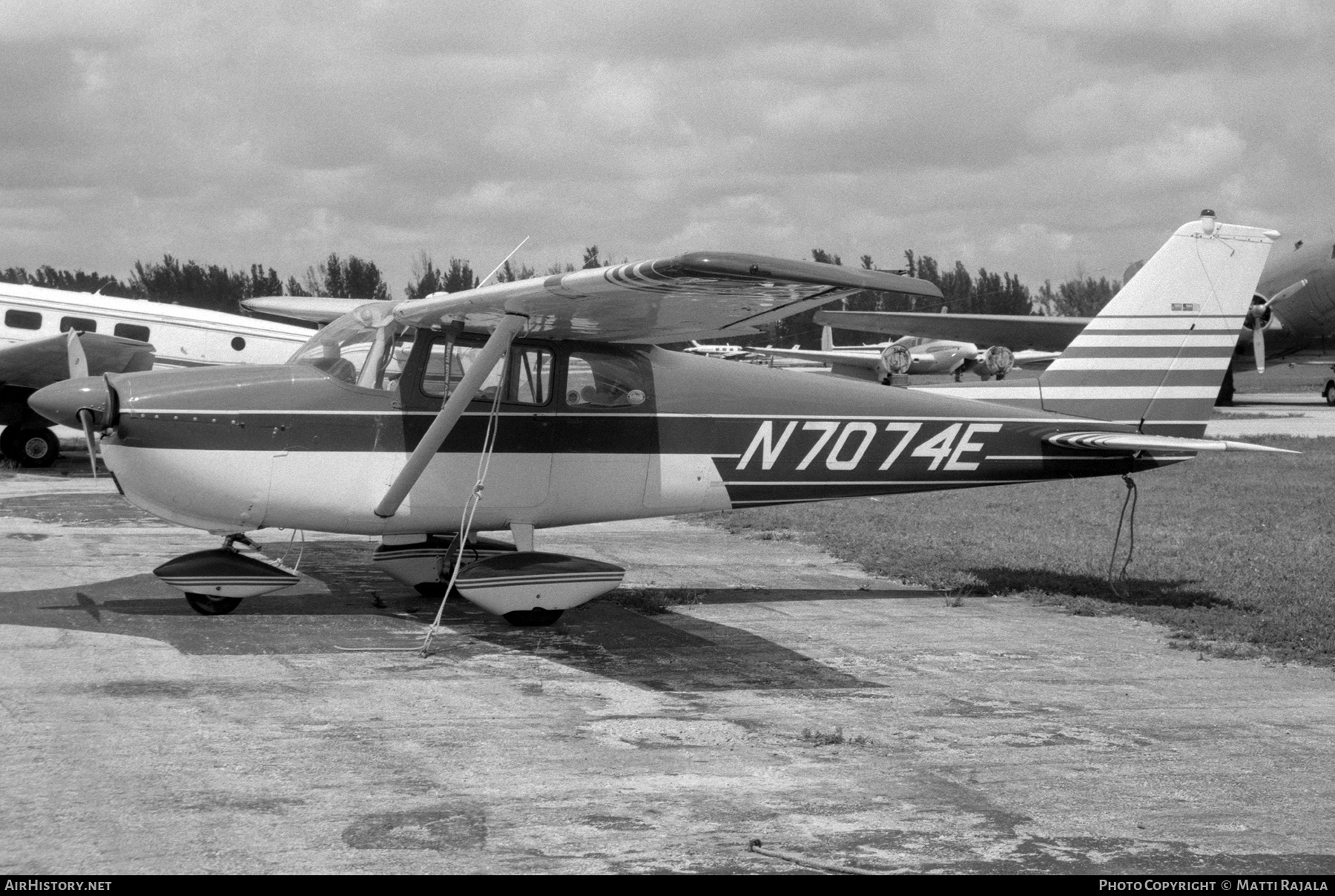 Aircraft Photo of N7074E | Cessna 175A Skylark | AirHistory.net #290818