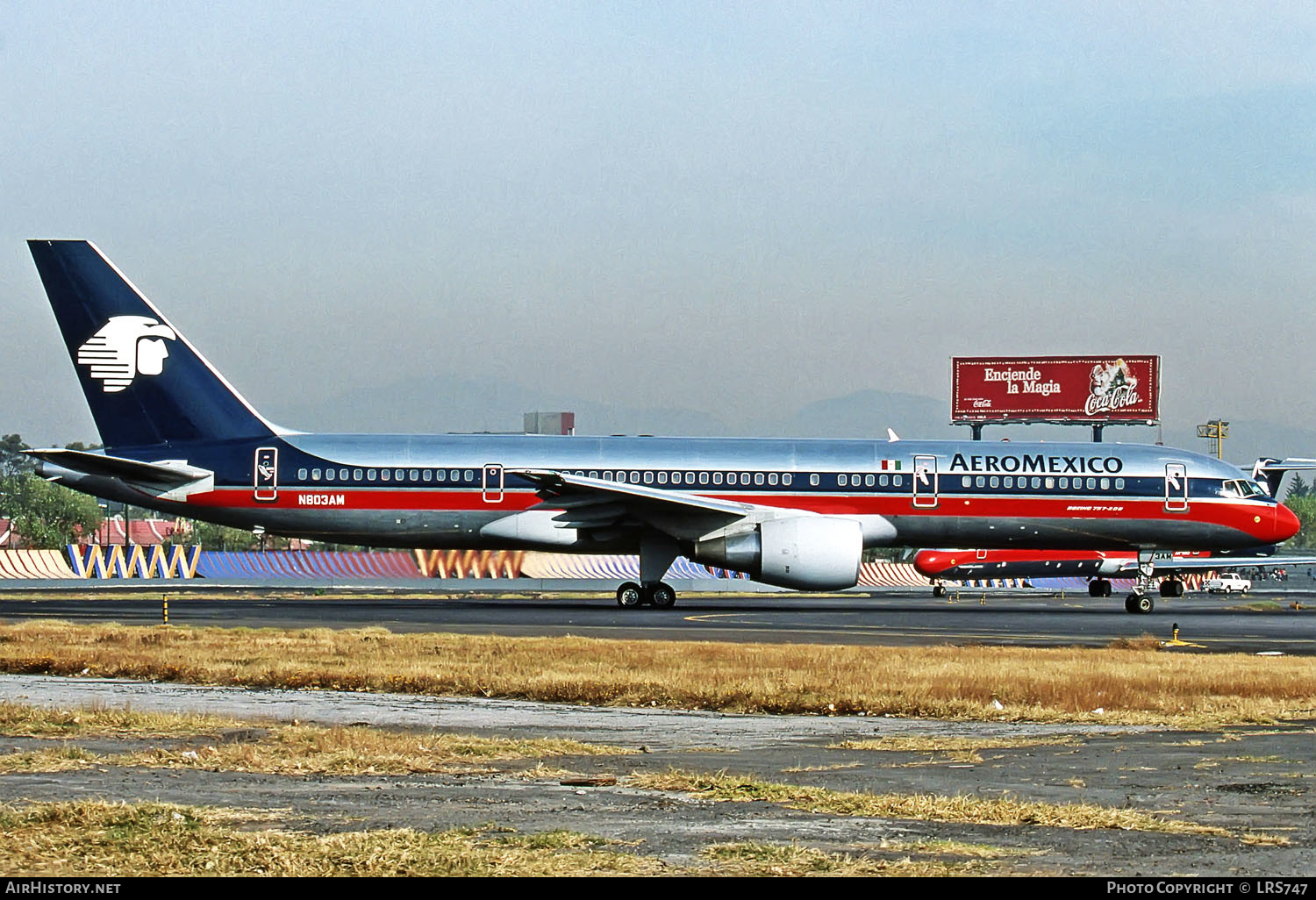 Aircraft Photo of N8093AM | Boeing 757-2Q8 | AeroMéxico | AirHistory.net #290823