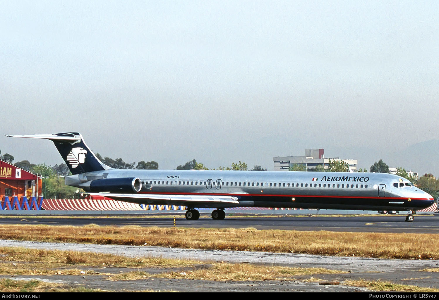 Aircraft Photo of N881LF | McDonnell Douglas MD-83 (DC-9-83) | AeroMéxico | AirHistory.net #290831