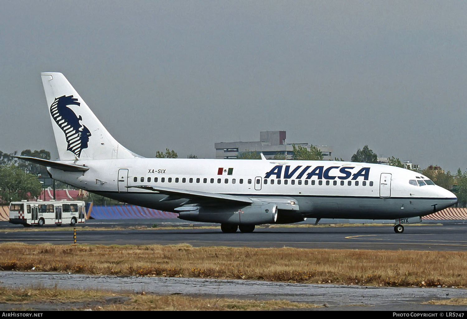 Aircraft Photo of XA-SIX | Boeing 737-2T4/Adv | Aviacsa - Aviación de Chiapas | AirHistory.net #290835