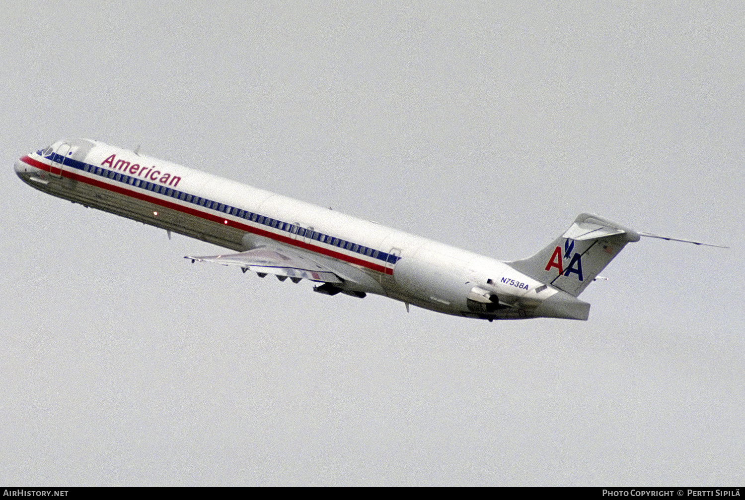 Aircraft Photo of N7538A | McDonnell Douglas MD-82 (DC-9-82) | American Airlines | AirHistory.net #290849