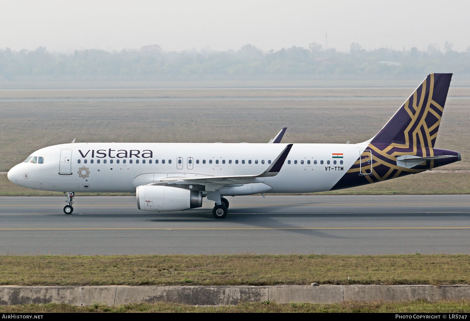 Aircraft Photo of VT-TTM | Airbus A320-232 | Vistara | AirHistory.net #290851