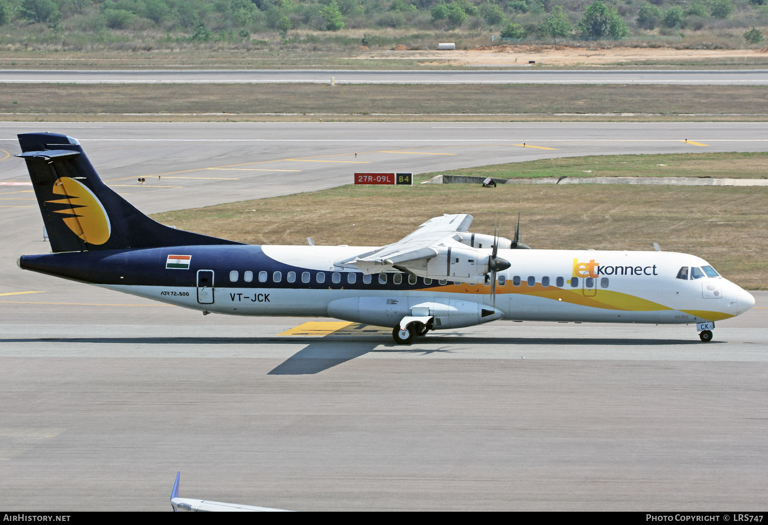 Aircraft Photo of VT-JCK | ATR ATR-72-500 (ATR-72-212A) | JetKonnect | AirHistory.net #290863