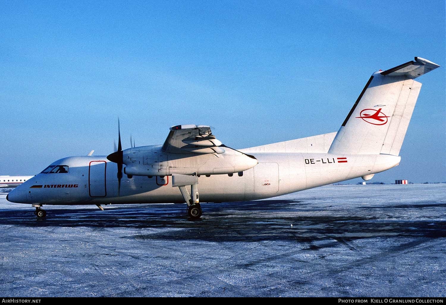 Aircraft Photo of OE-LLI | De Havilland Canada DHC-8-103A Dash 8 | Interflug | AirHistory.net #290867
