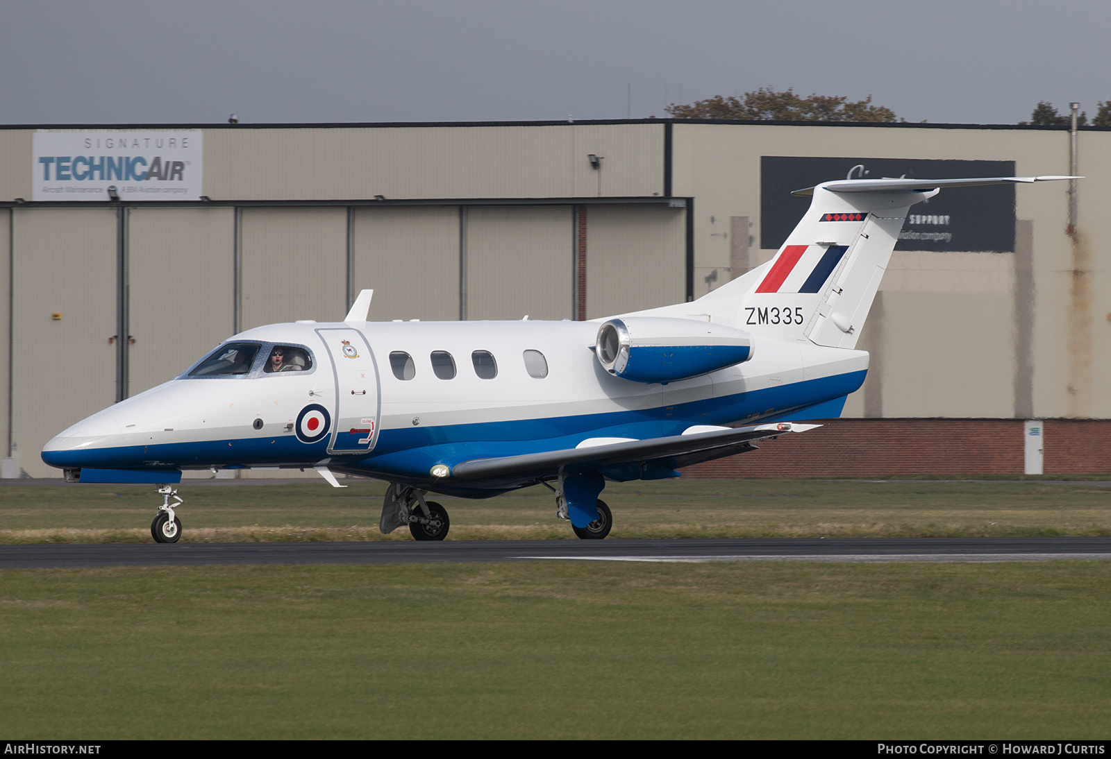 Aircraft Photo of ZM335 | Embraer EMB-500 Phenom 100 | UK - Air Force | AirHistory.net #290896