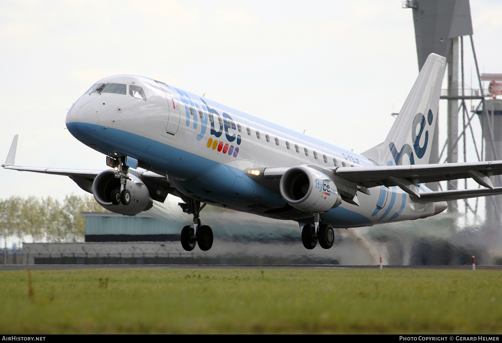 Aircraft Photo of G-FBJF | Embraer 175STD (ERJ-170-200STD) | Flybe | AirHistory.net #290905
