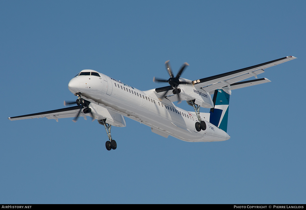 Aircraft Photo of C-GWFE | Bombardier DHC-8-402 Dash 8 | WestJet | AirHistory.net #290914