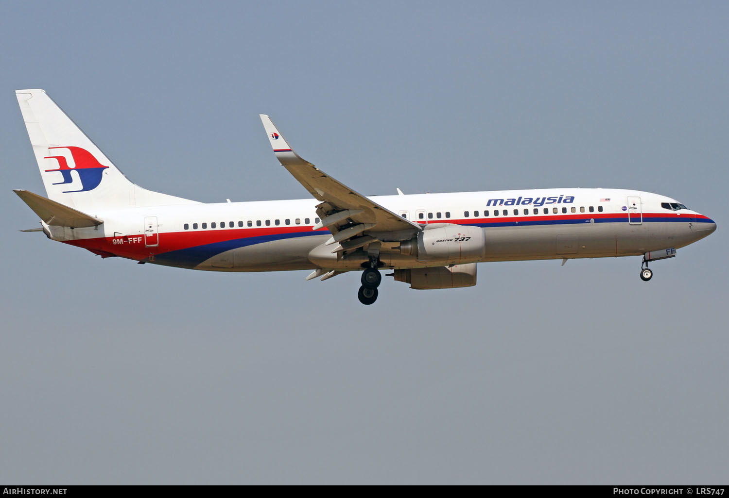 Aircraft Photo of 9M-FFF | Boeing 737-8FZ | Malaysia Airlines | AirHistory.net #290916