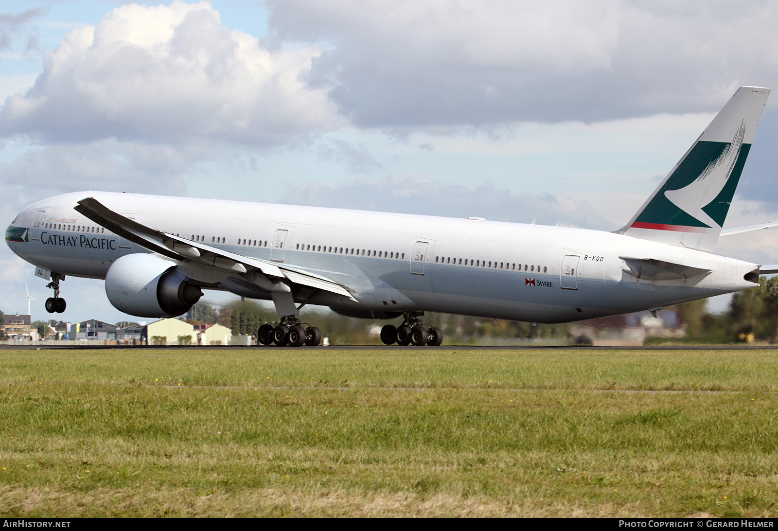 Aircraft Photo of B-KQD | Boeing 777-367/ER | Cathay Pacific Airways | AirHistory.net #290931