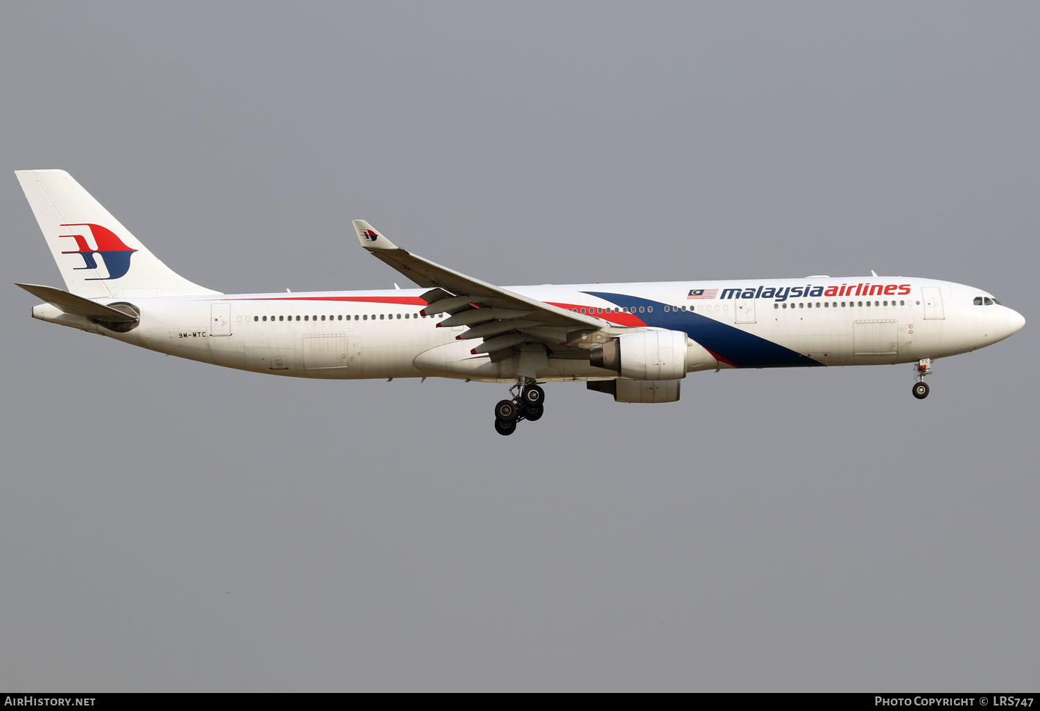 Aircraft Photo of 9M-MTC | Airbus A330-323E | Malaysia Airlines | AirHistory.net #290933
