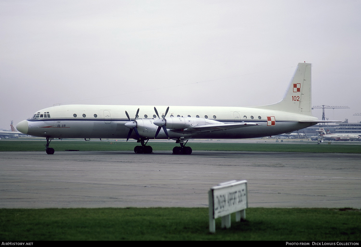 Aircraft Photo of 102 | Ilyushin Il-18 | Poland - Air Force | AirHistory.net #290934