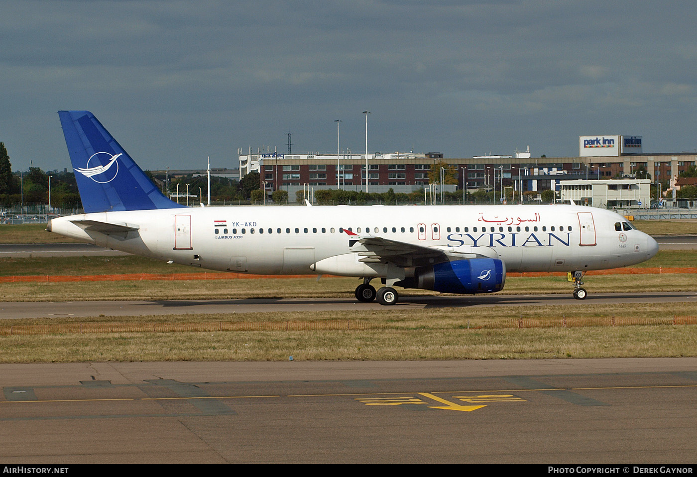 Aircraft Photo of YK-AKD | Airbus A320-232 | Syrian Air | AirHistory.net #290944