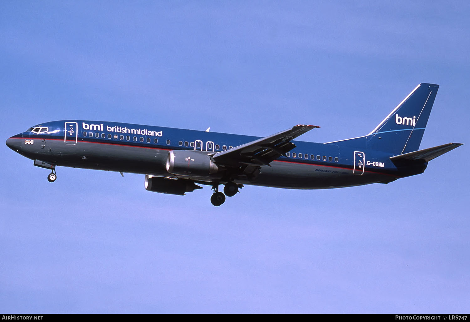 Aircraft Photo of G-OBMM | Boeing 737-4Y0 | BMI - British Midland International | AirHistory.net #290946