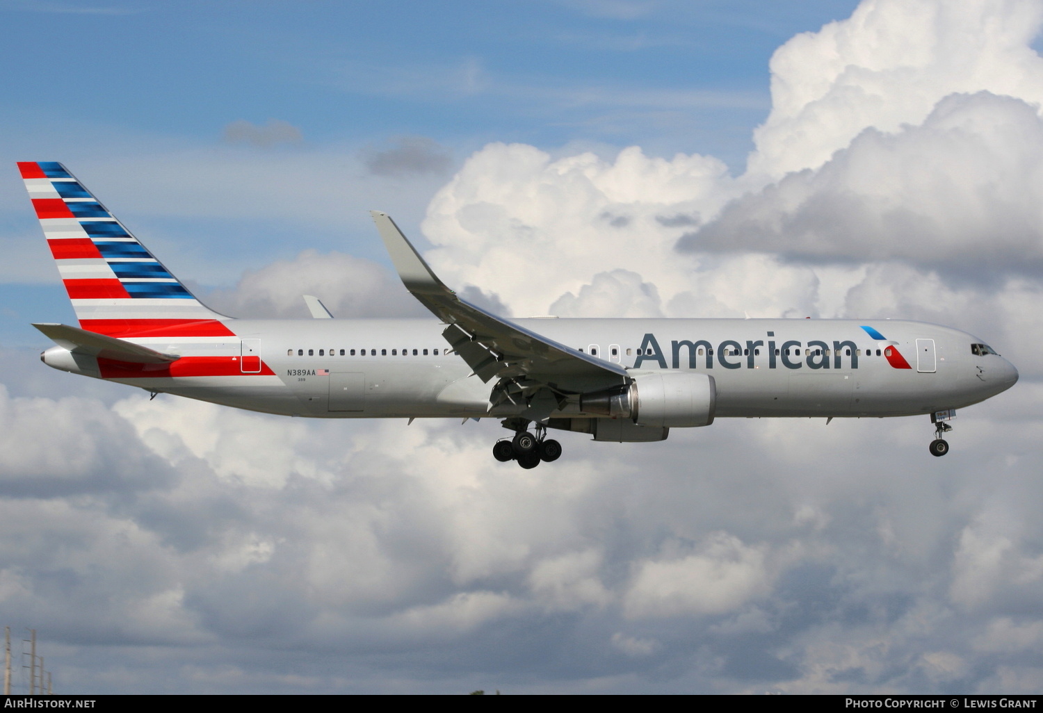 Aircraft Photo of N389AA | Boeing 767-323/ER | American Airlines | AirHistory.net #290948