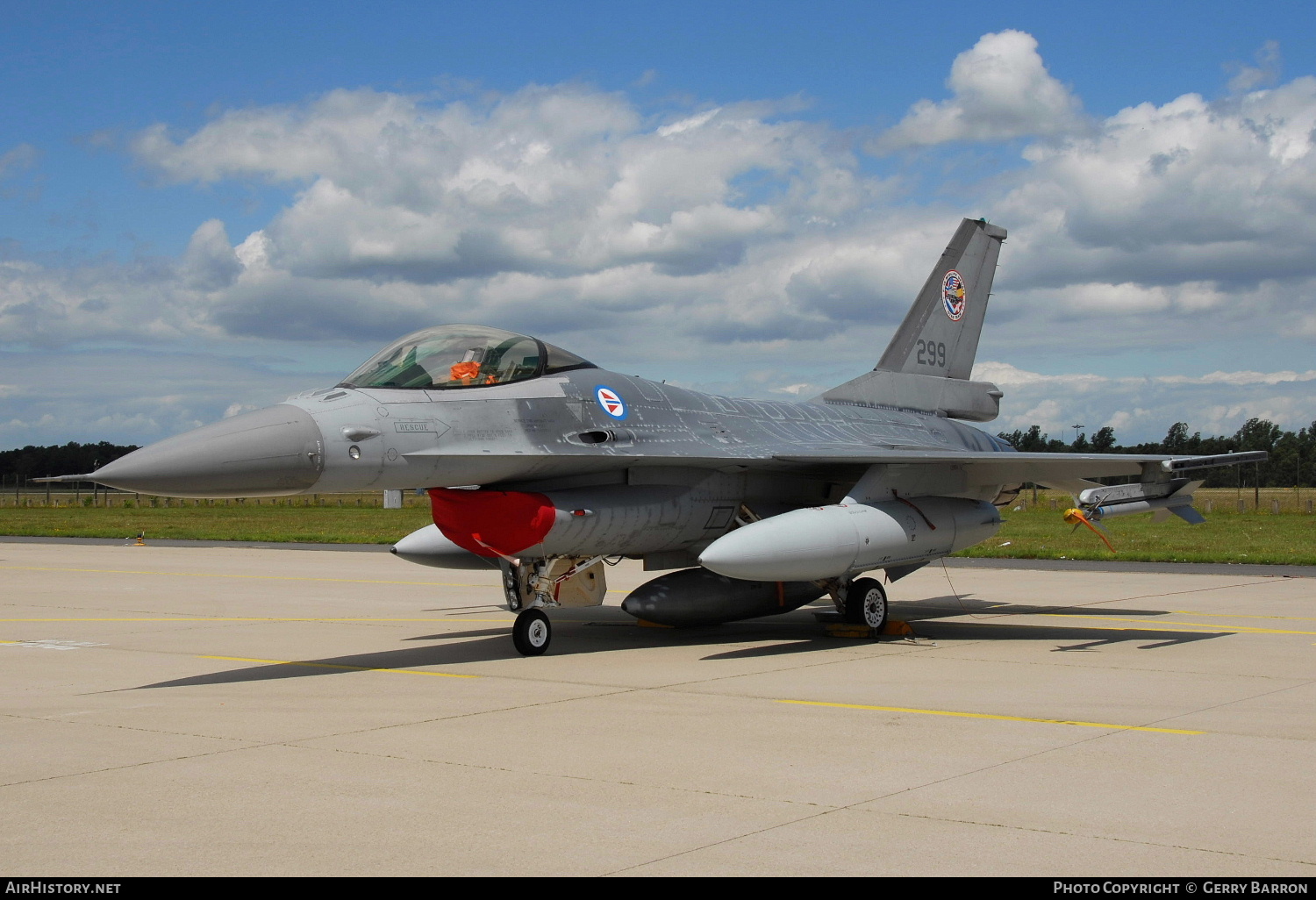 Aircraft Photo of 299 | General Dynamics F-16AM Fighting Falcon | Norway - Air Force | AirHistory.net #290951